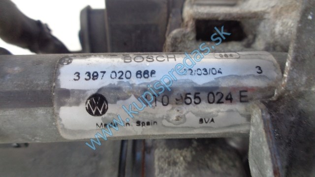 pravý mechanizmus stieračov na vw volkswagen touran, 1T0955024E